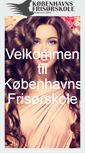 Mobile Screenshot of kbhfrisoerskole.dk